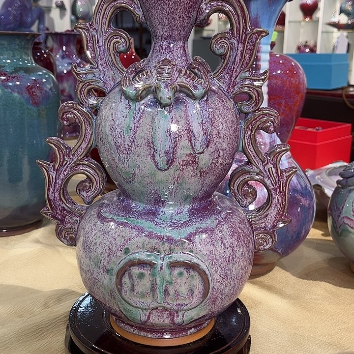 怎***样钧瓷的制作方法和工艺都是由传统