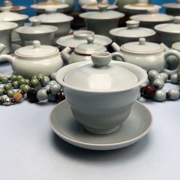 茶***婷杯微微暇仿古釉福禄碗杯原矿原釉原产地