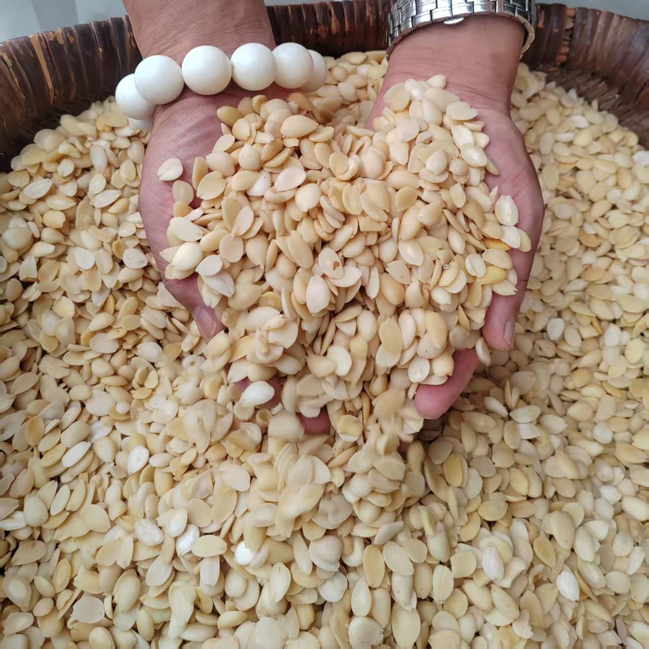 新疆产杏仁（甜）500克