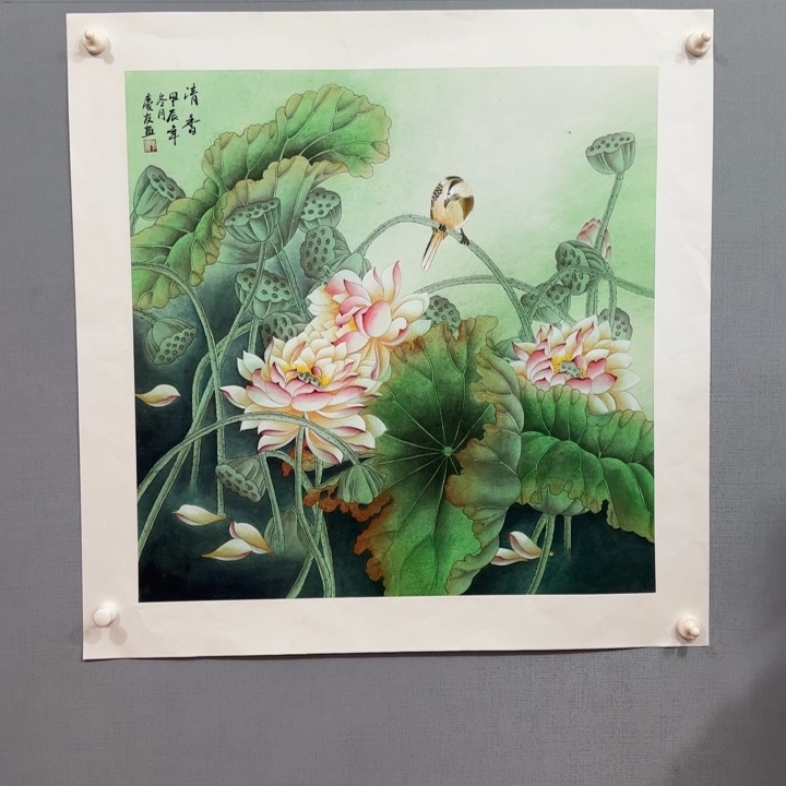 国画庆友精品作品