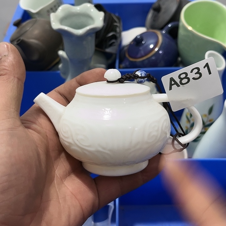 茶具默认微瑕瓷器、茶具、壶、摆件，介意勿拍 