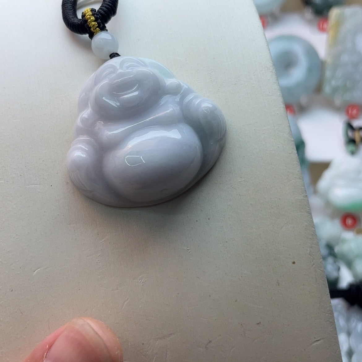 【闪购商品】翡翠未镶嵌颈饰佛公