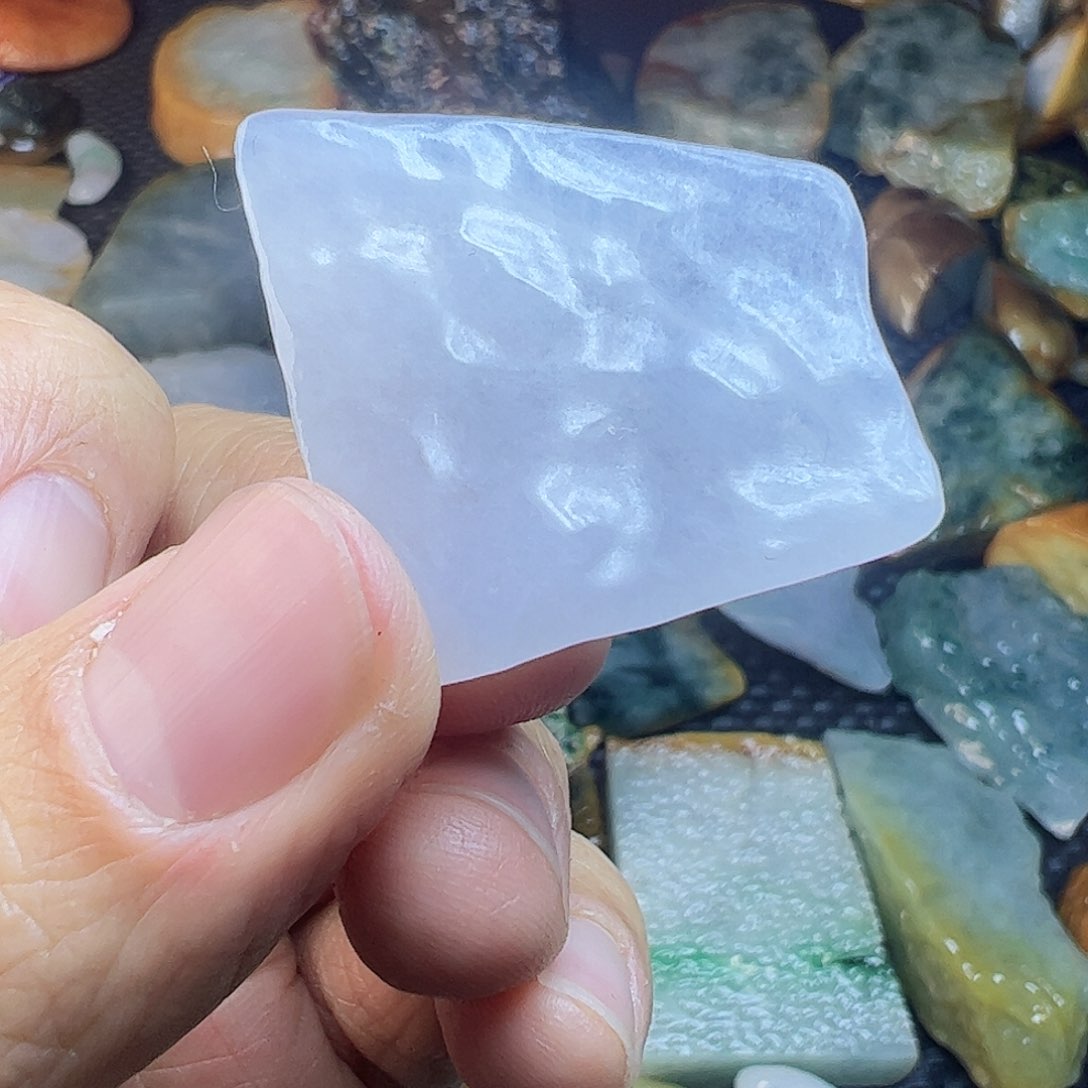 翡翠裸石缅甸翡翠