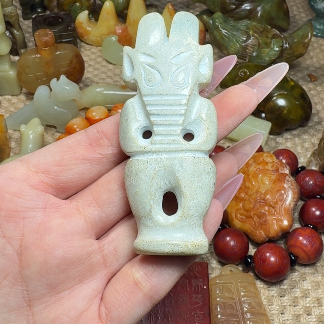 吊坠白玉菩提挂件