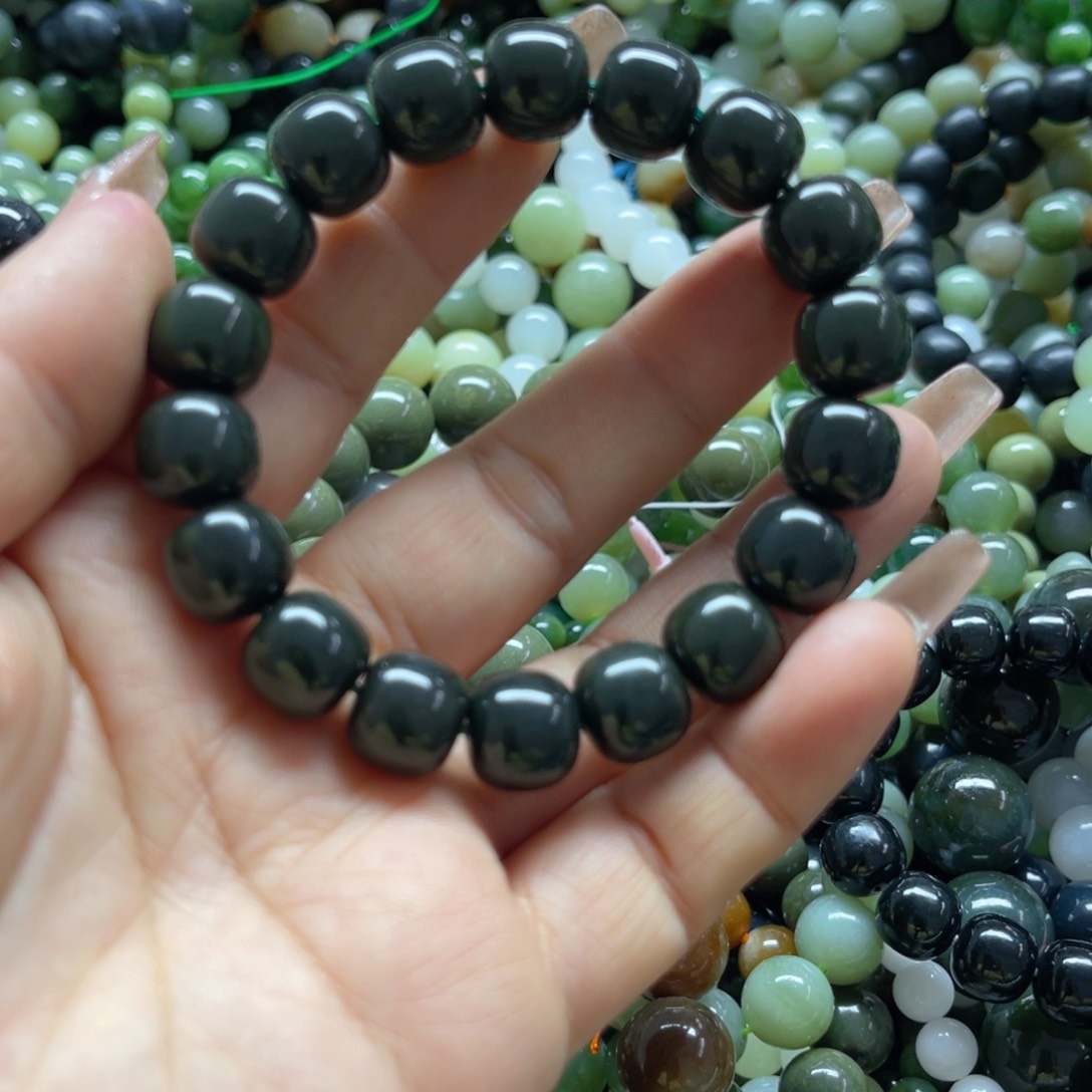 和田玉手链未镶嵌