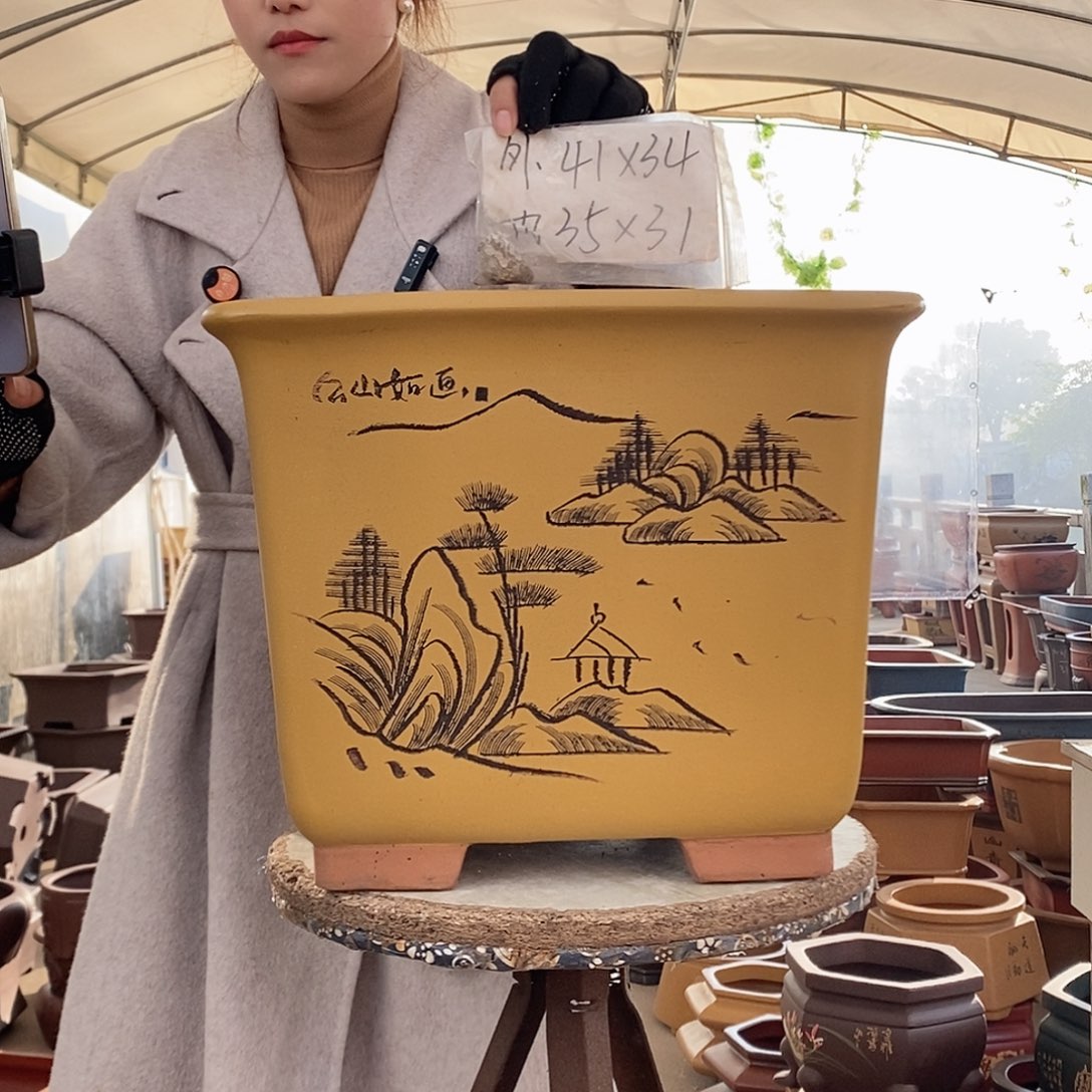 花盆紫砂紫砂花盆