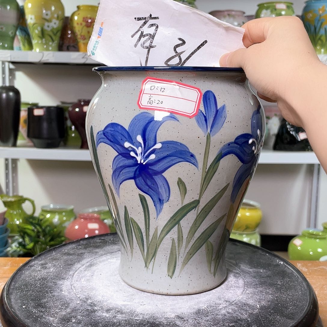 景德镇陶瓷花盆花器暇256