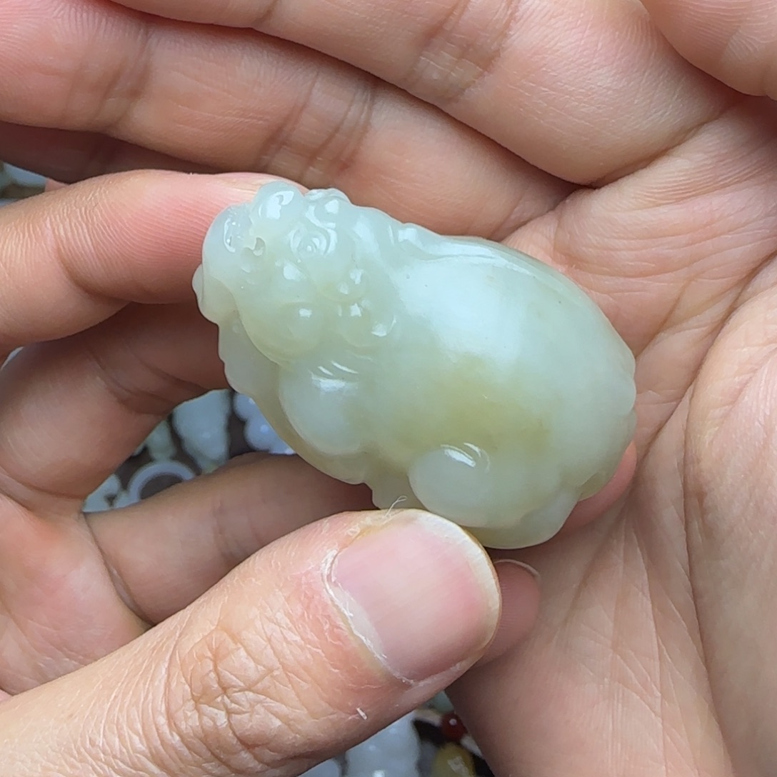 和田玉挂件未镶嵌