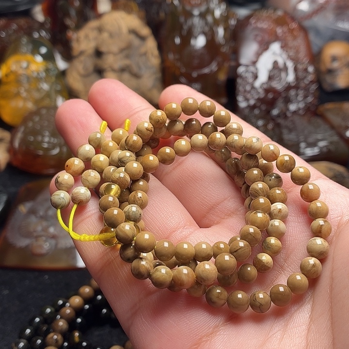 琥珀未镶嵌颈饰5➕白根20