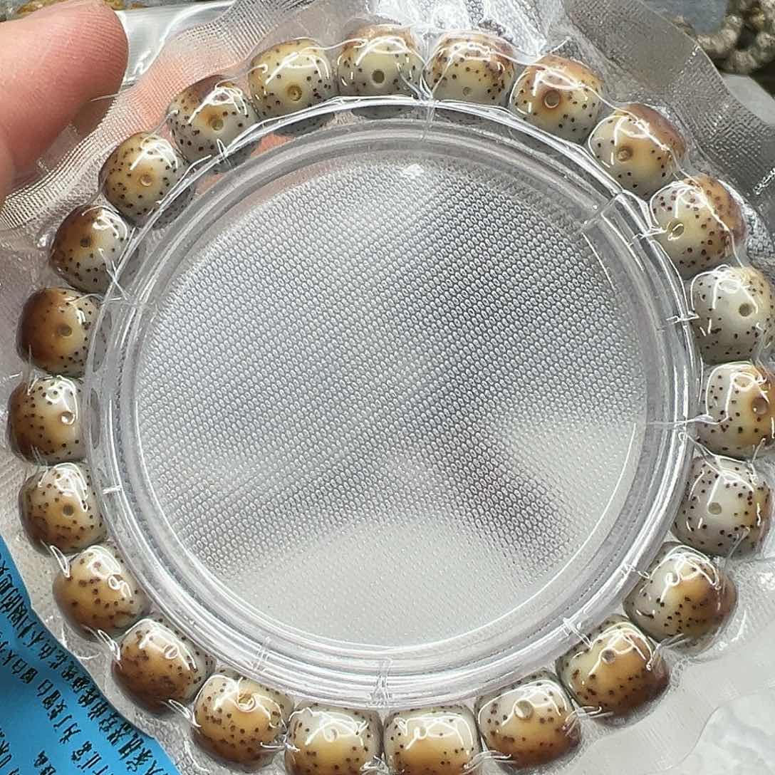 星月菩提手串83高端火烧云星月菩提单圈1.0