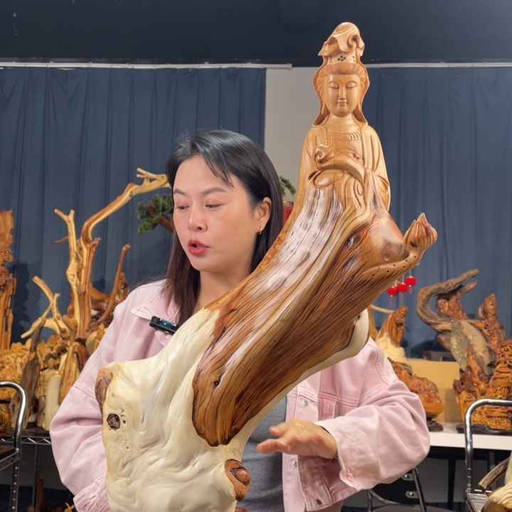 柏木（崖柏）随型摆件
