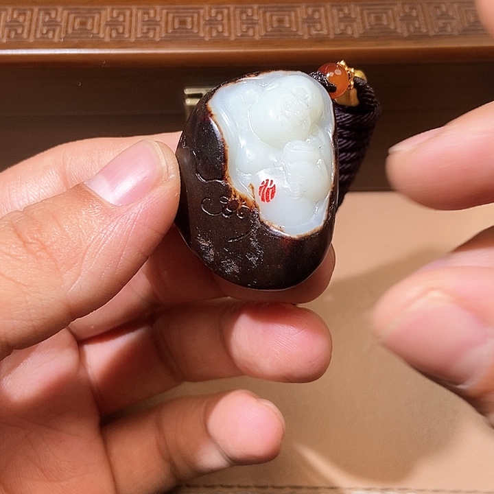 和田玉颈饰未镶嵌HX