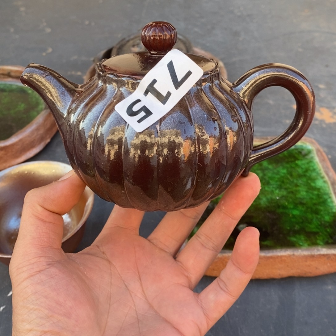 柴烧茶具陶瓷杯子