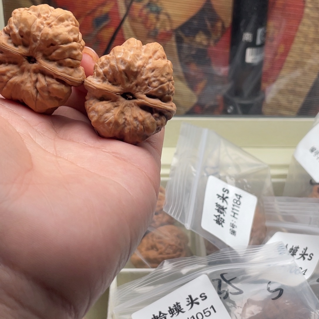 窑***器吊坠文玩核桃1051蛙蛙蛙