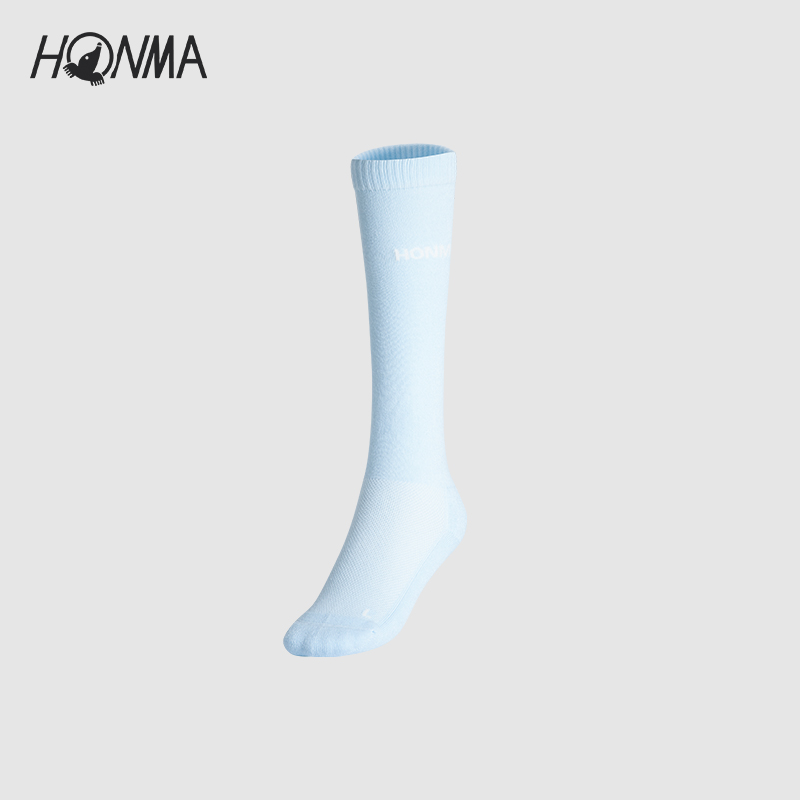 HONMA高尔夫运动女士长筒袜户外休闲袜子亲肤舒适长袜HWKX012B020