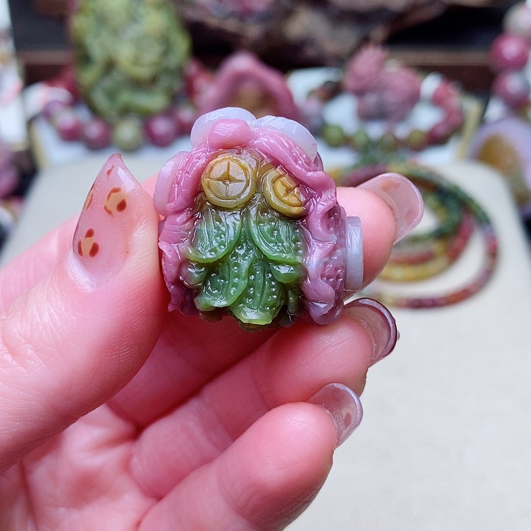 玛瑙/玉髓珠宝奇石未镶嵌齐****师盐源玛瑙定制