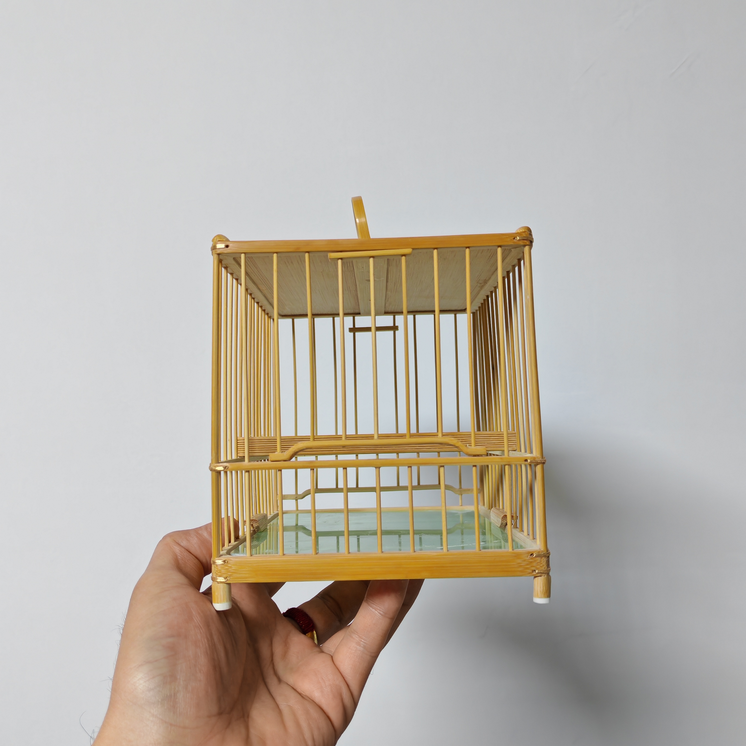 金线压鸟神器 压鸟笼 盘鸟笼绣眼笼官印笼扎线笼南笼苏笼板笼鸟笼