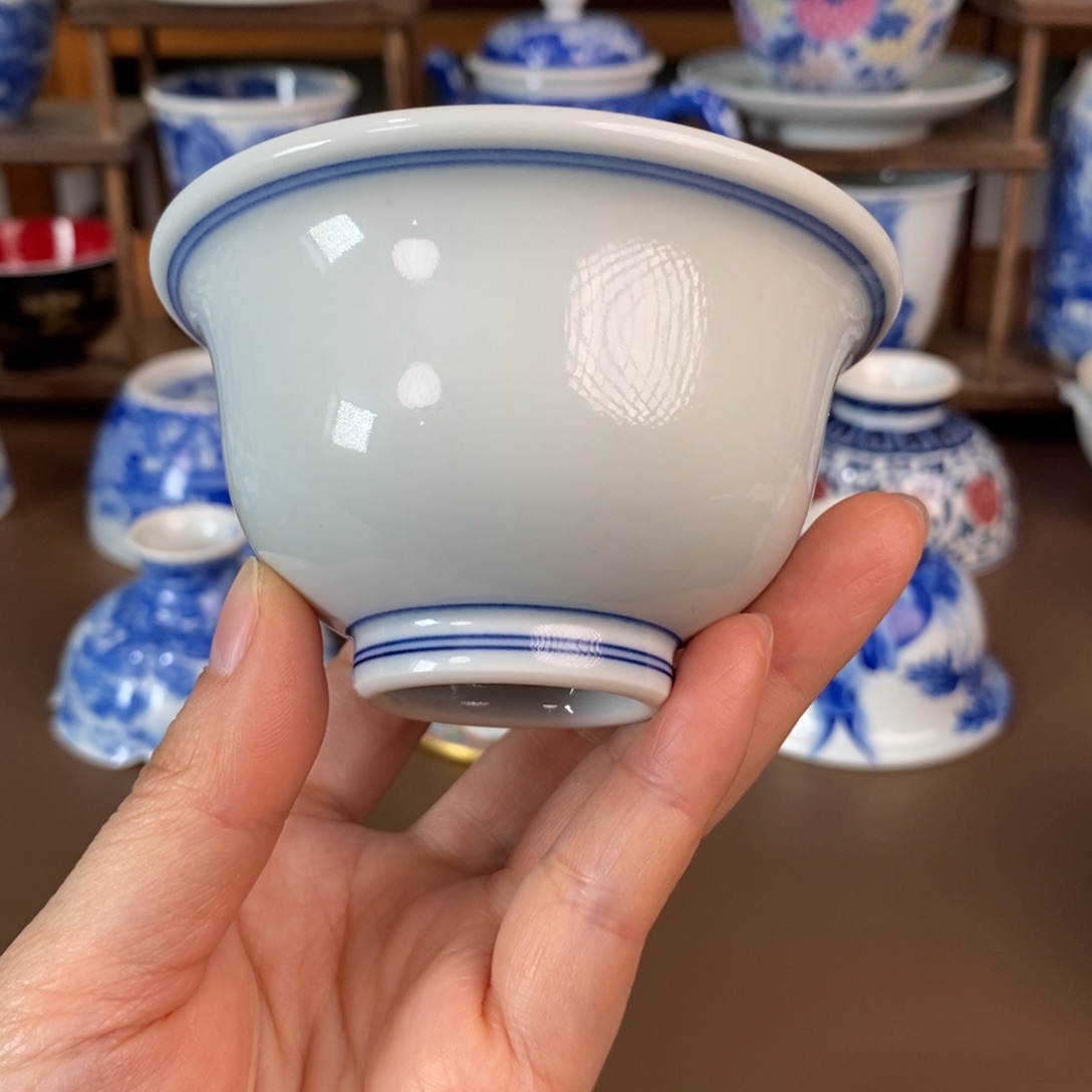 杯景德镇陶瓷手工手绘