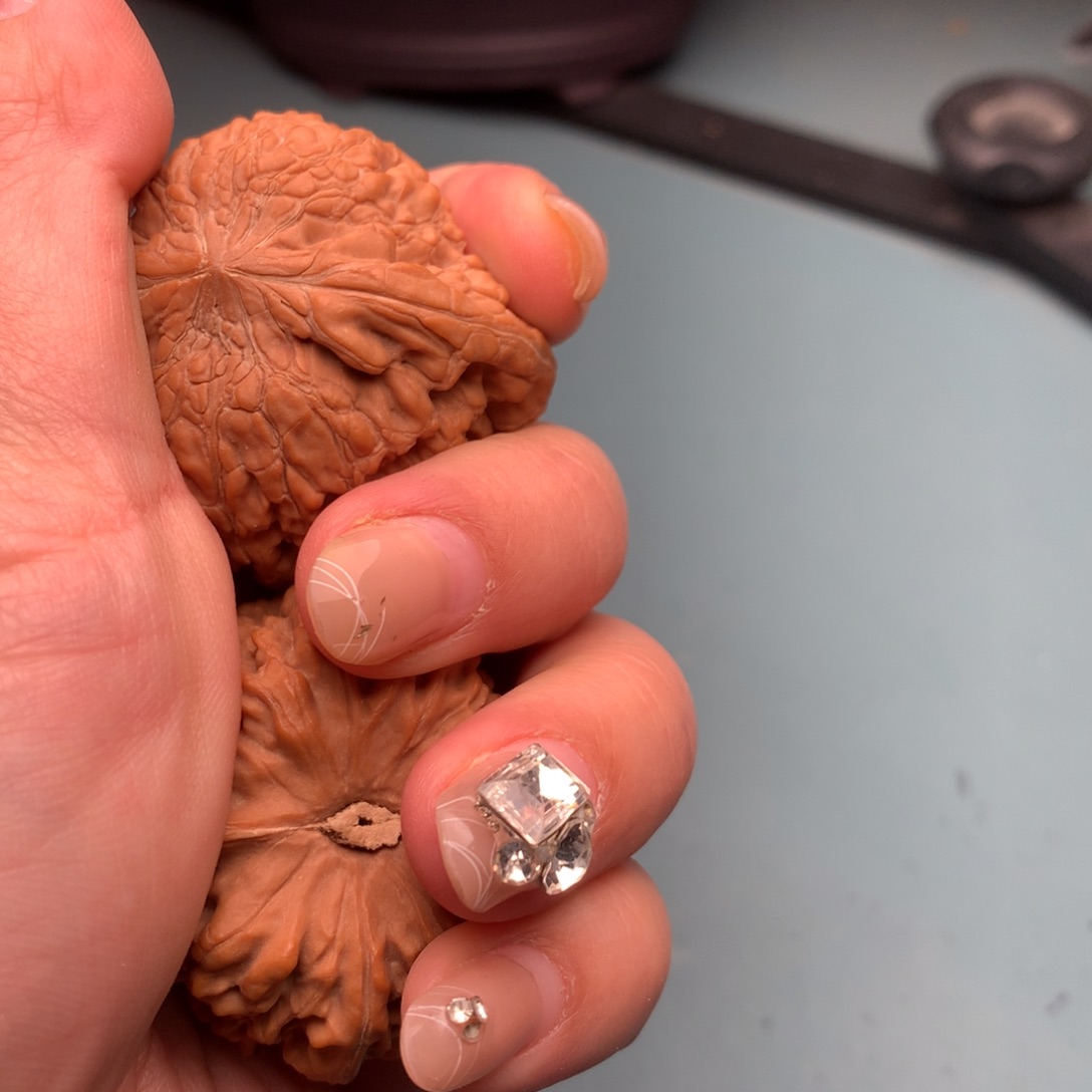 文玩核桃把件和尚头4243