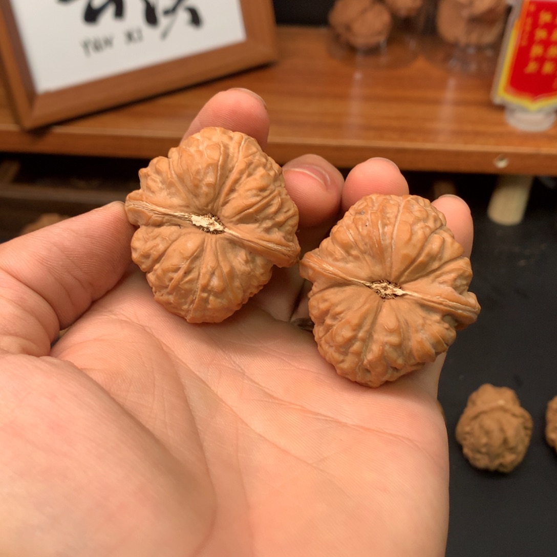 文玩核桃把件42南瓜