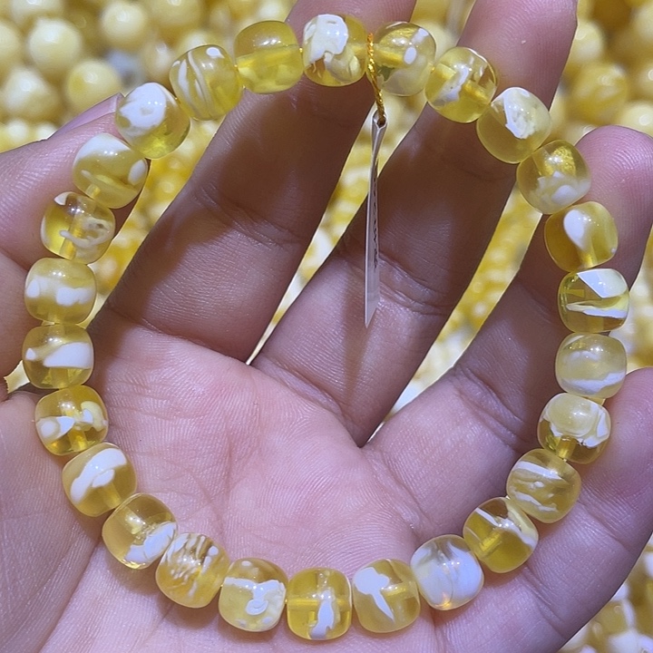 未镶嵌蜜蜡珠宝奇石8m