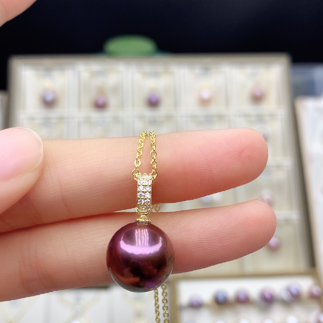 淡水珍珠颈饰合金