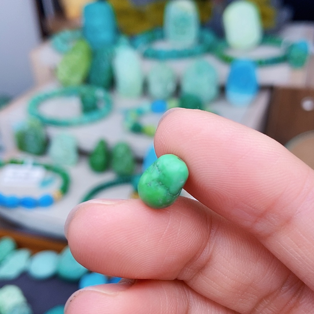 绿松石未镶嵌主播夏