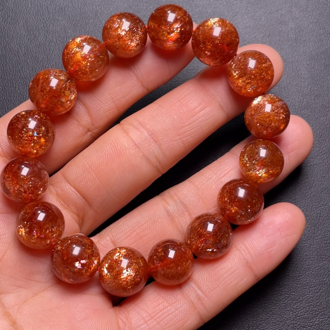 日光石手链未镶嵌金太阳