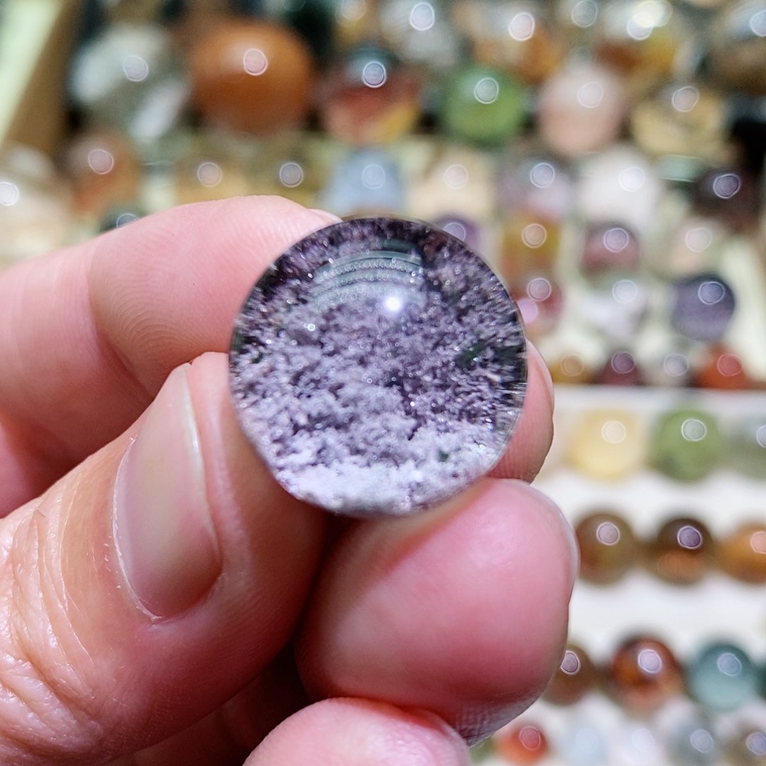 颈饰未镶嵌水晶单珠