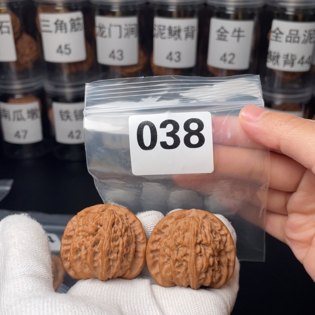 把件文玩核桃43白狮子