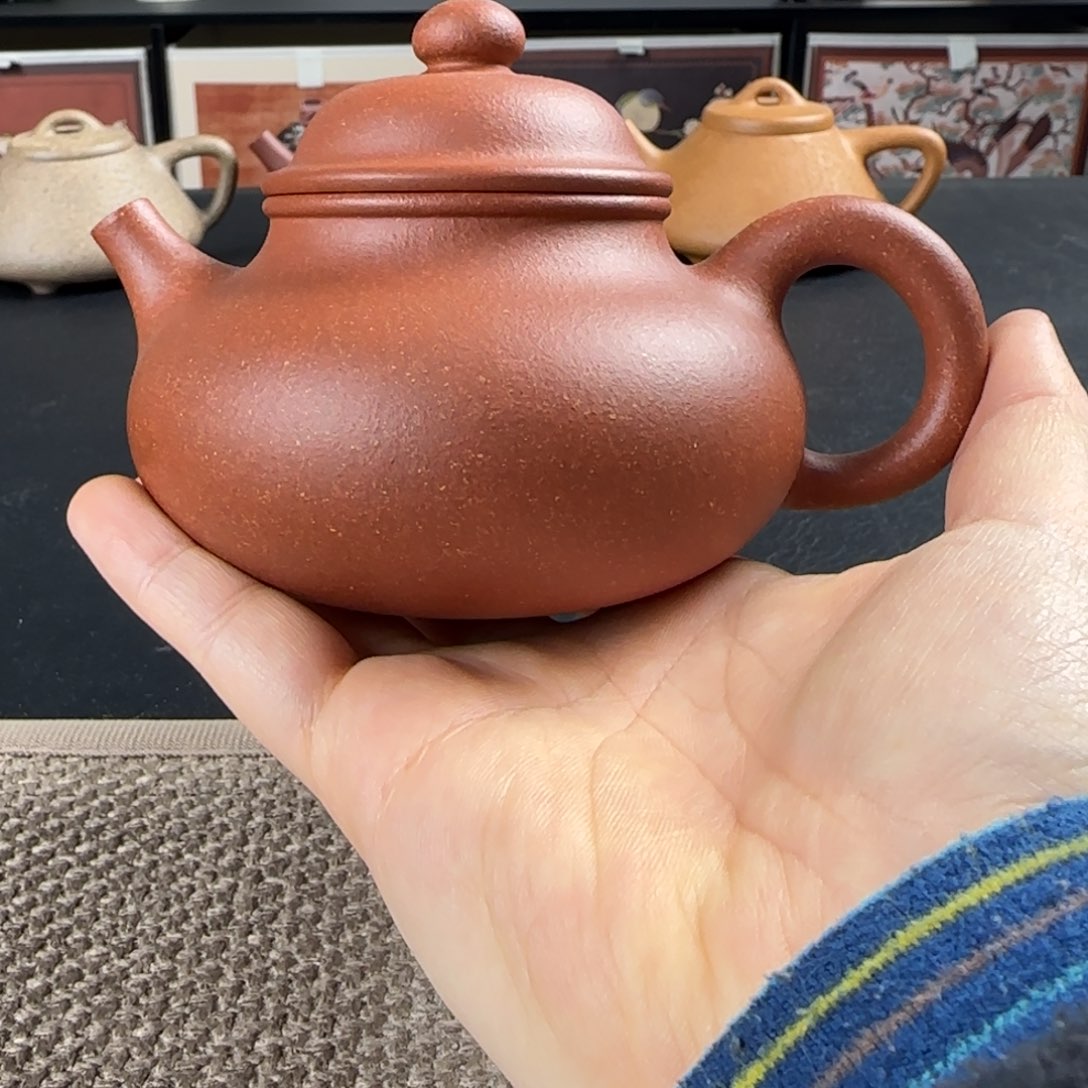 茶壶紫砂微瑕容天