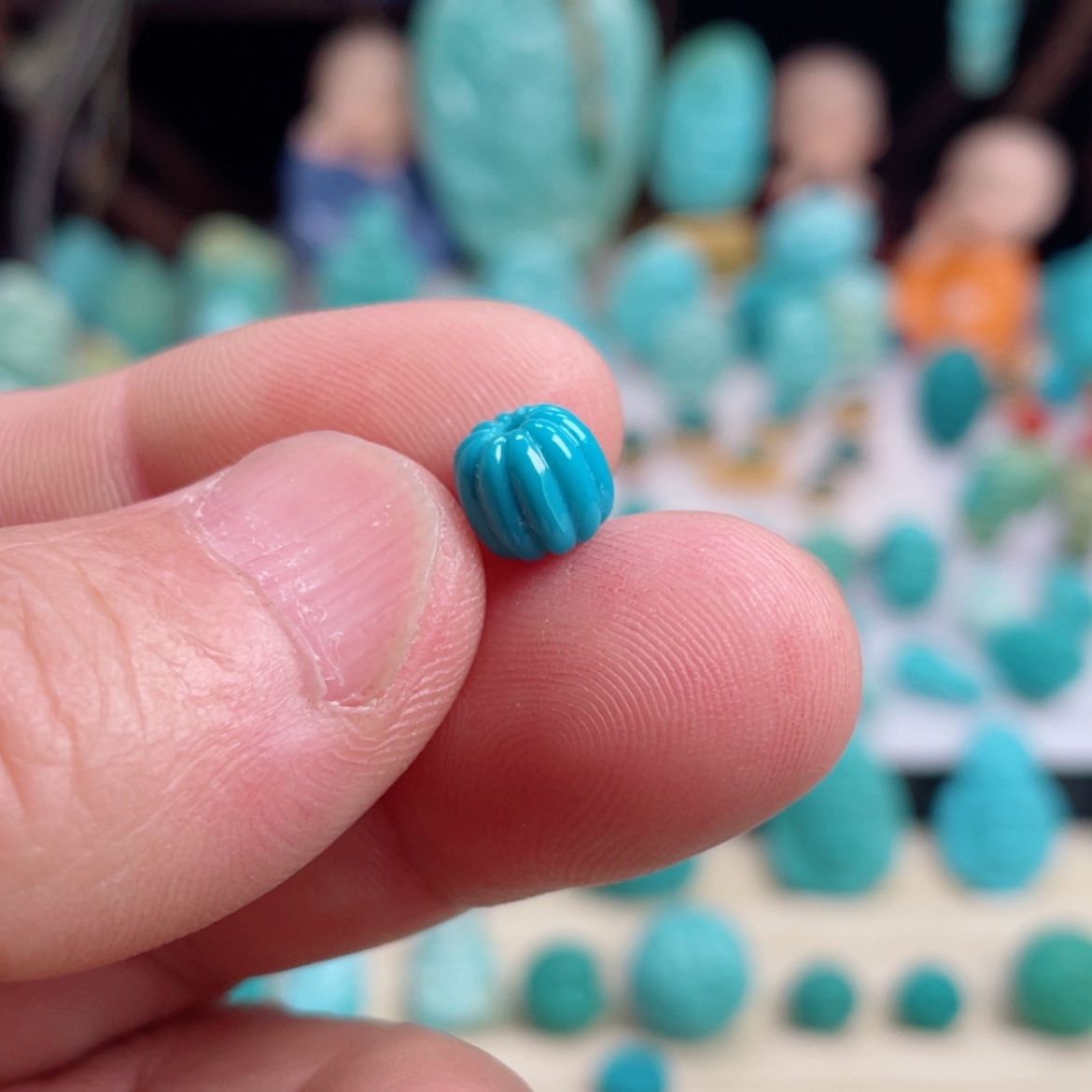 【闪购商品】绿松石吊坠(不含链)未镶嵌