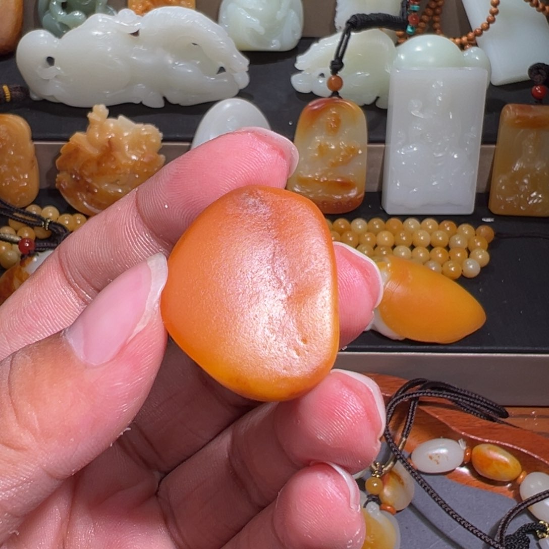 和田玉颈饰未镶嵌夏*