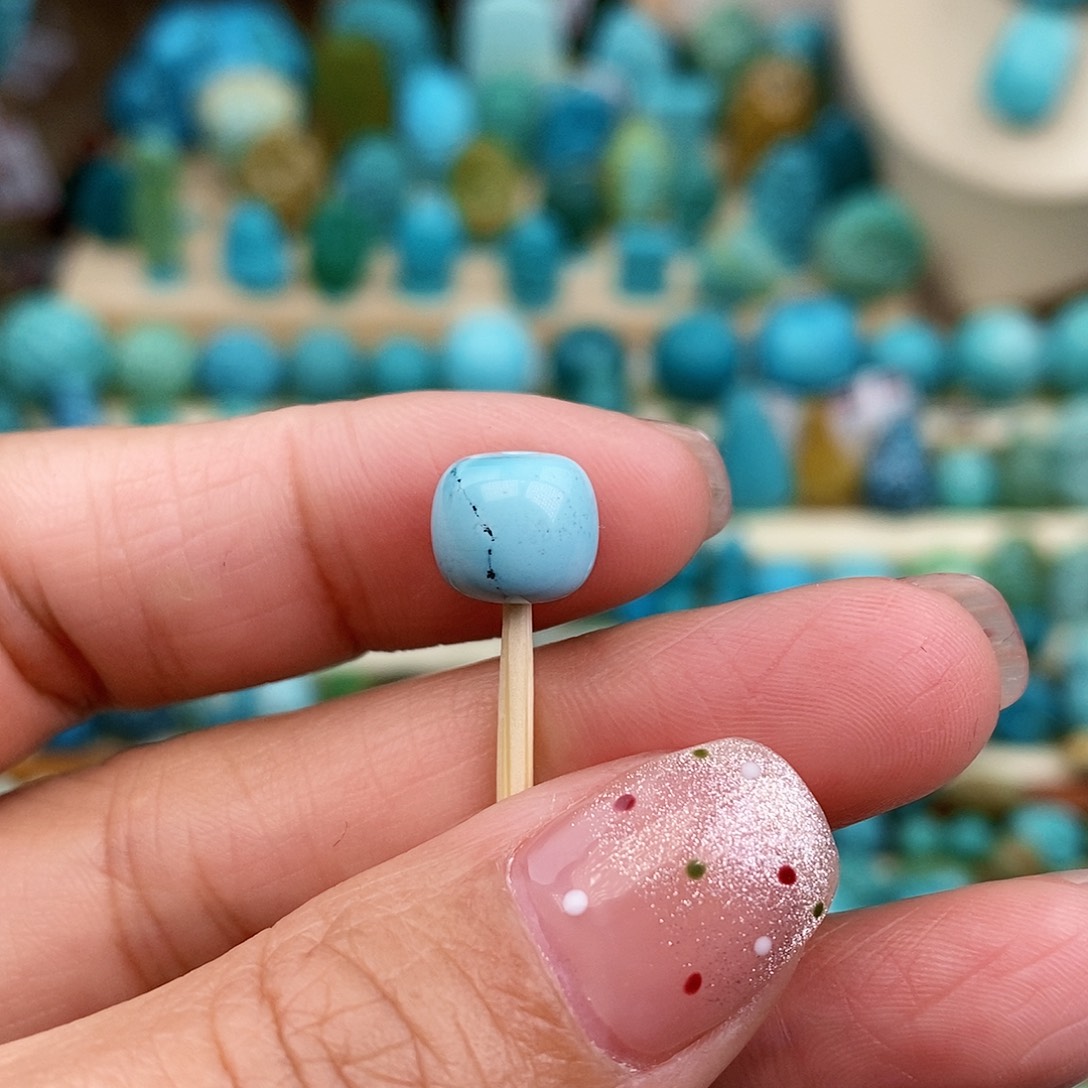 绿松石珠宝奇石未镶嵌8.5