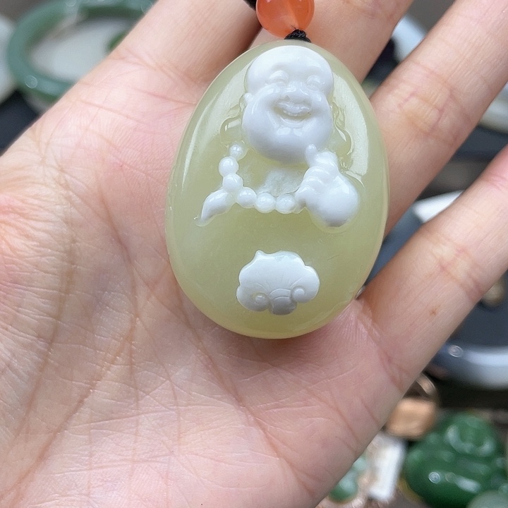 和田玉挂件未镶嵌