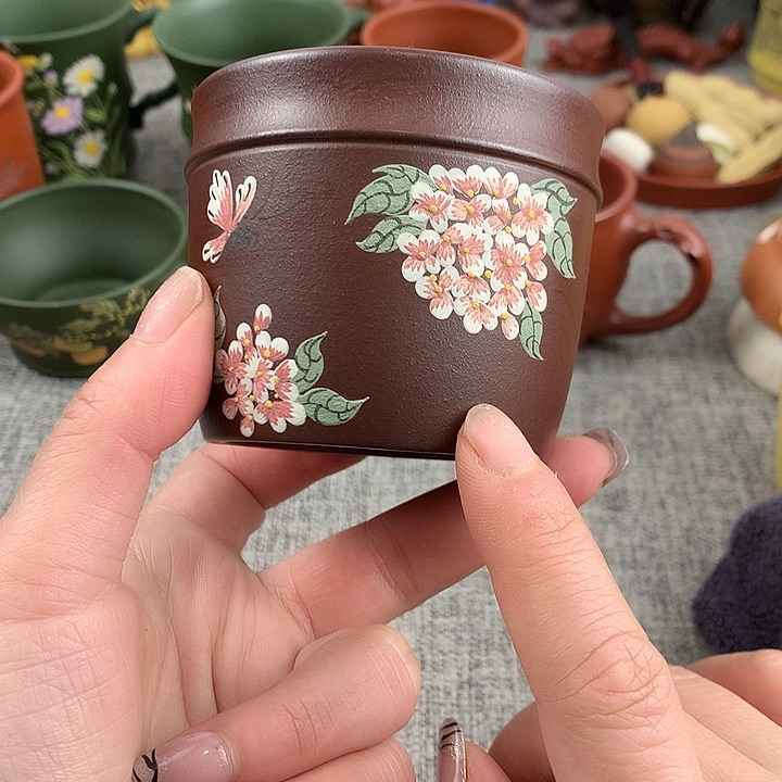 紫砂茶杯高端主人杯