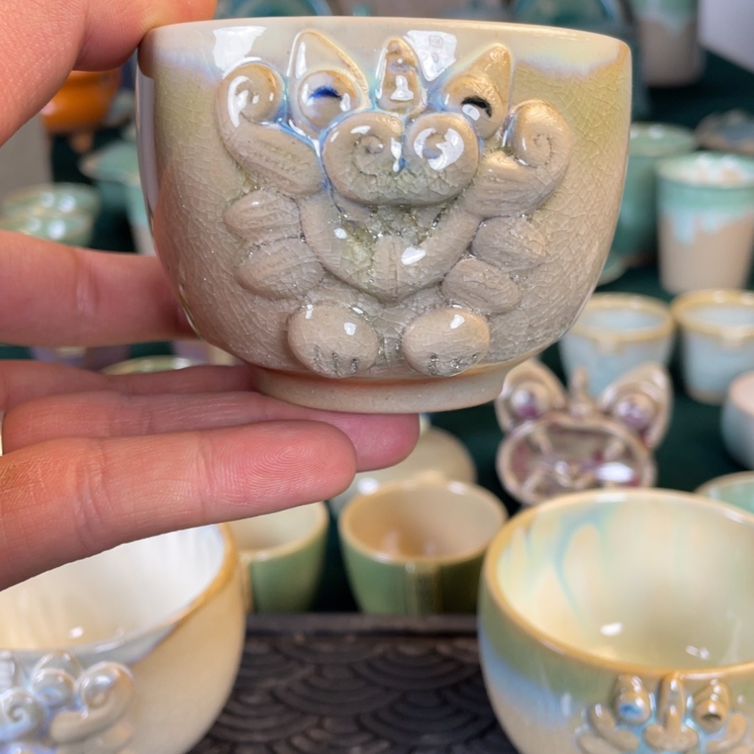 杯云滇陶器主人杯