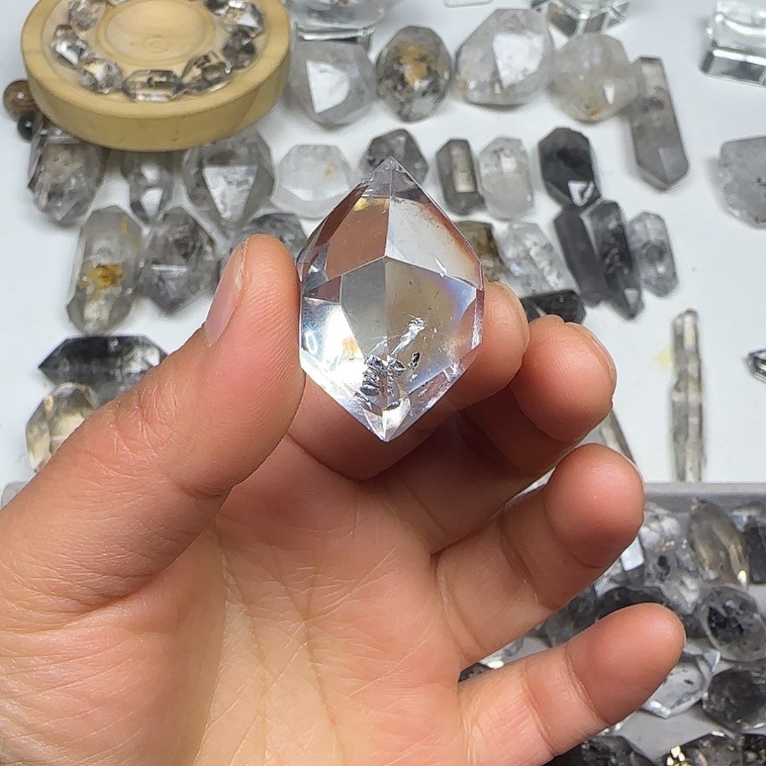 水晶珠宝半成品未镶嵌