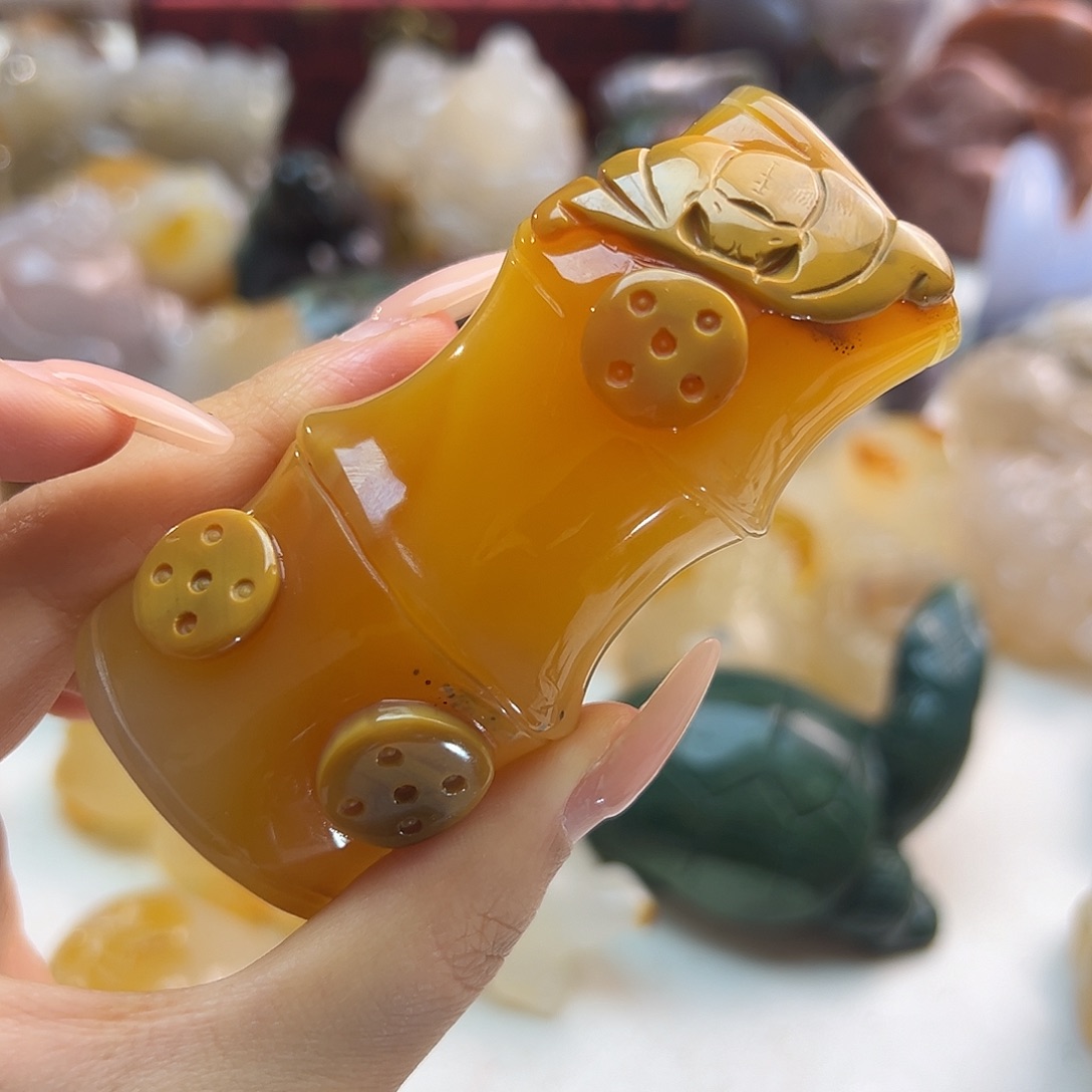 玛瑙/玉髓合金颈饰