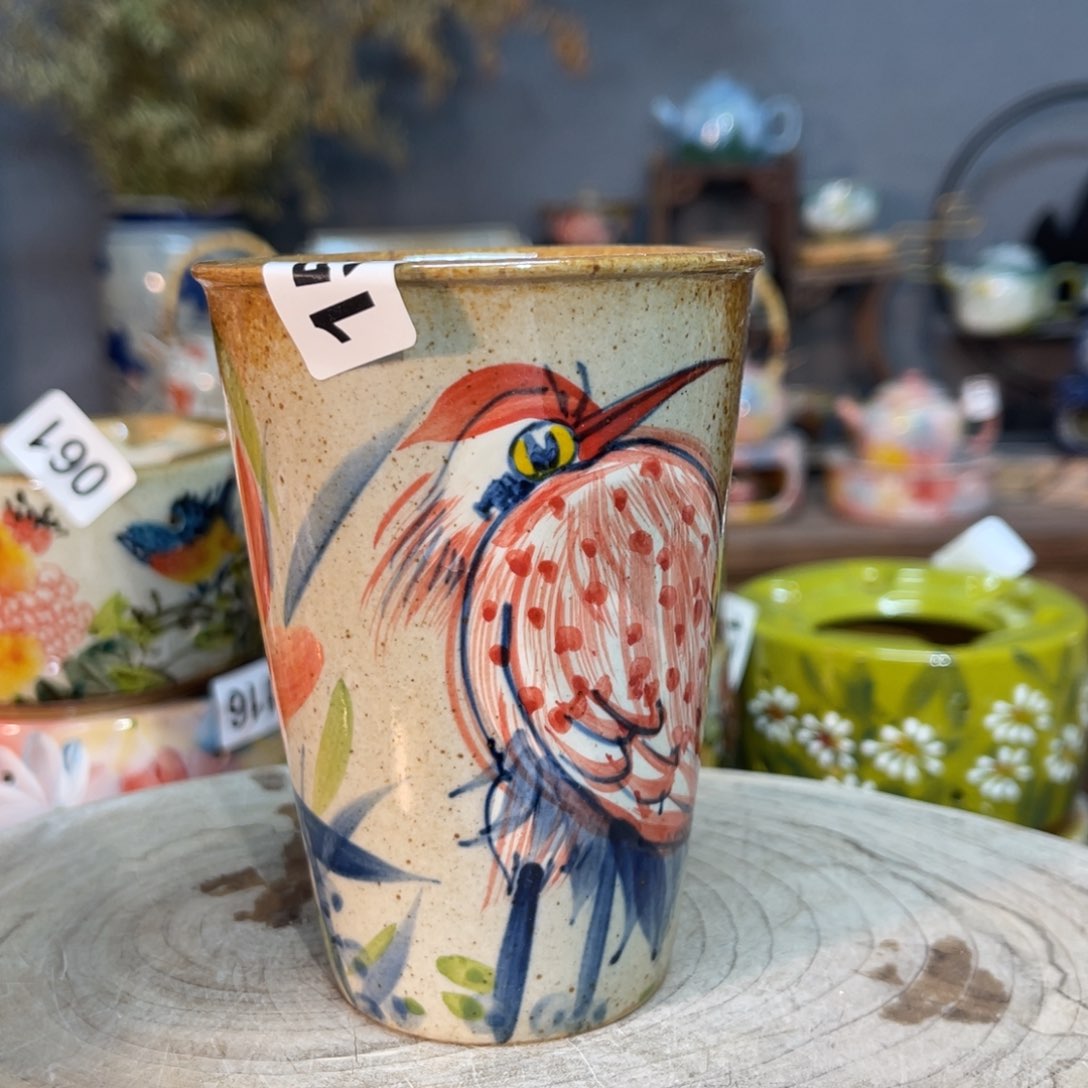 杯素浅陶瓷手工手绘