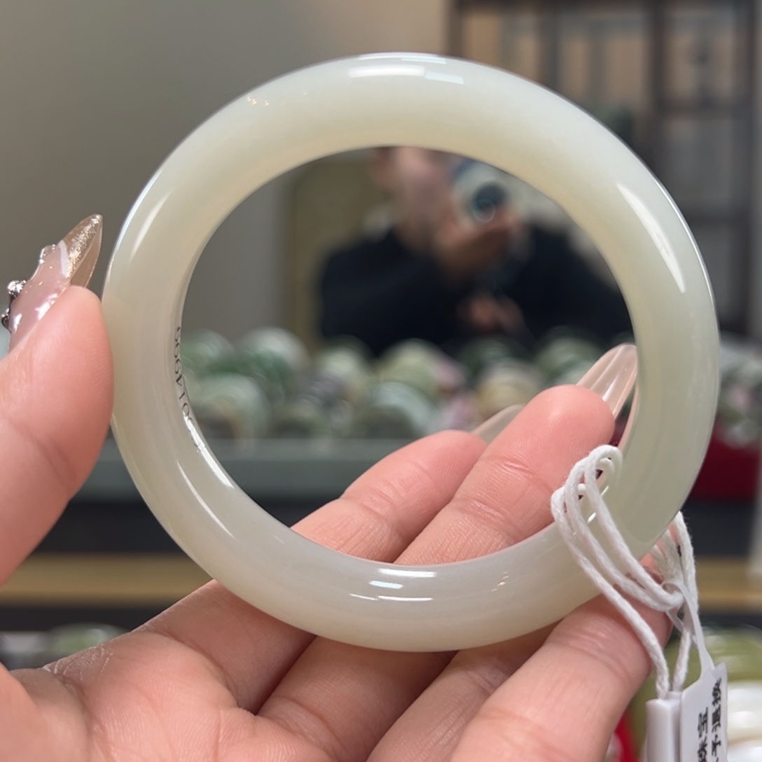 未镶嵌手镯和田玉C0014-55