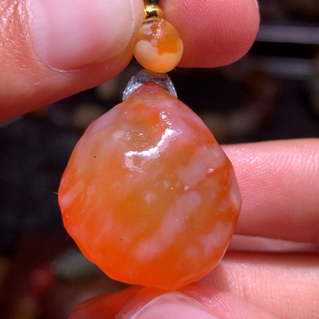 未镶嵌玛瑙/玉髓珠宝半成品