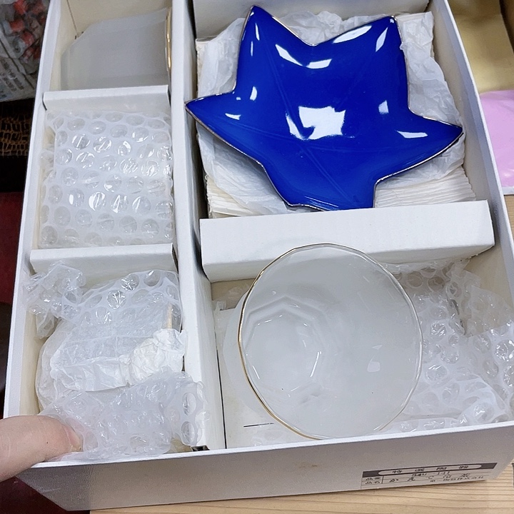 瓷片瓷制作工艺品摆件
