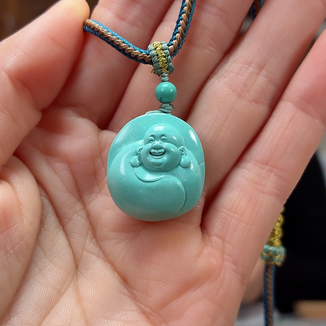 未镶嵌绿松石珠宝奇石幸**妈