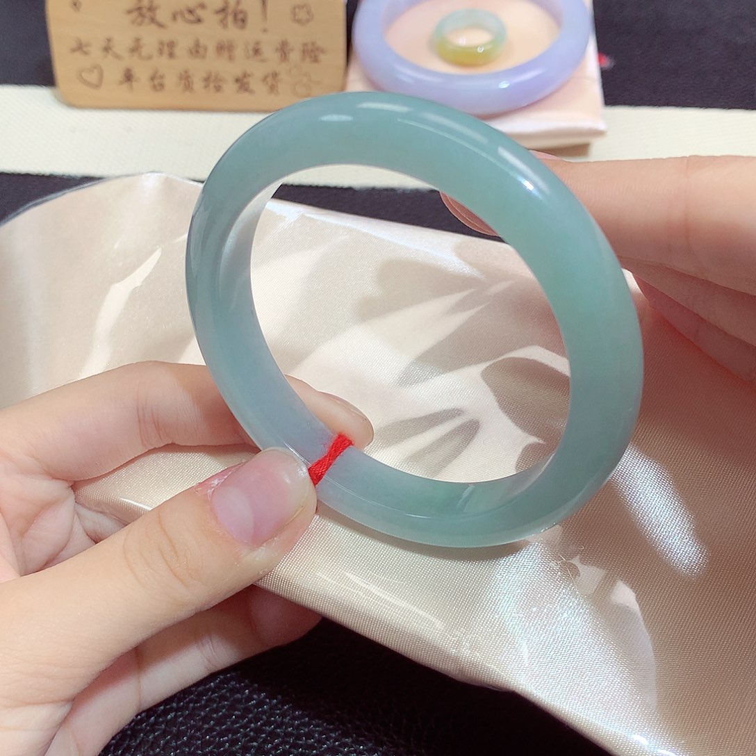 翡翠未镶嵌手镯345