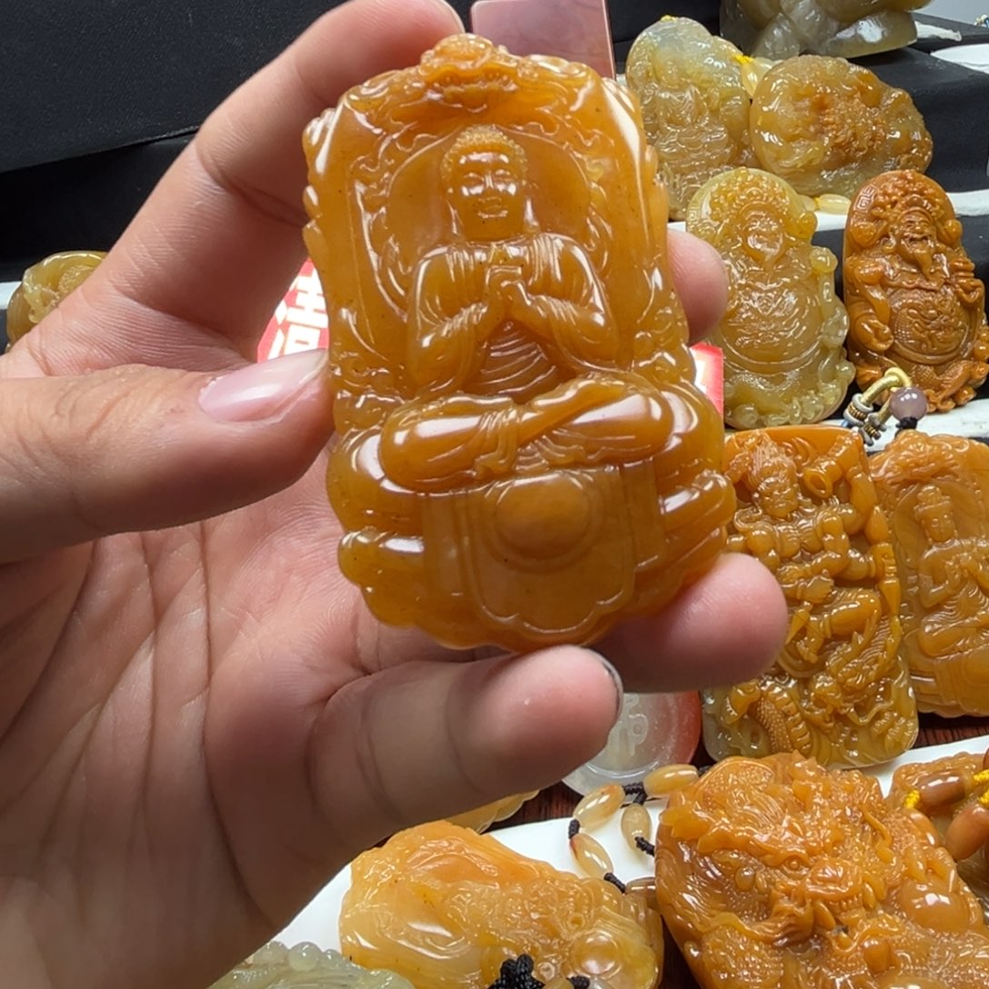 石英质玉（黄龙玉）未镶嵌多选一发货