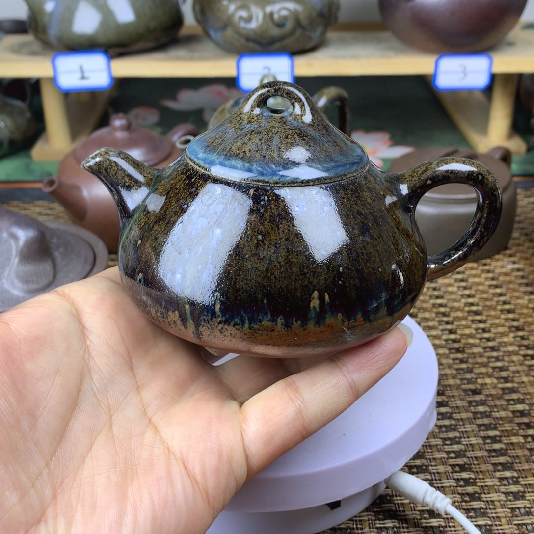 茶壶紫砂裸烧乳瓢