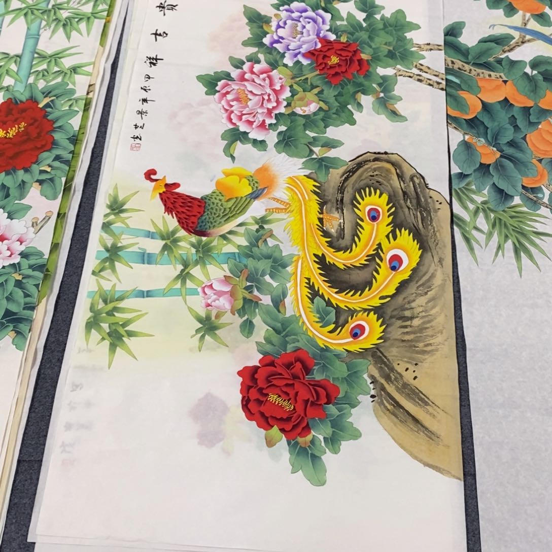 国画140✖️70工笔画画画画画画画画画