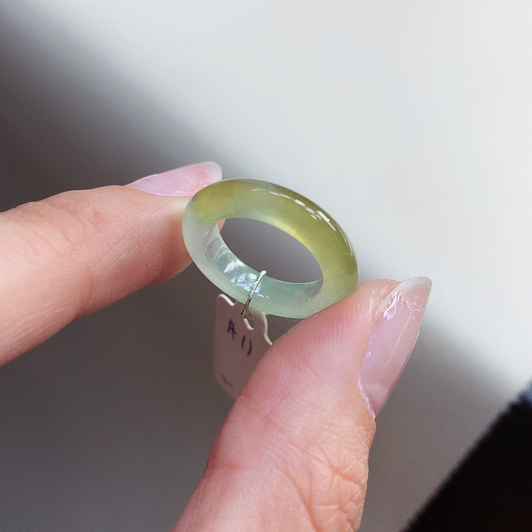 翡翠戒指未镶嵌5号