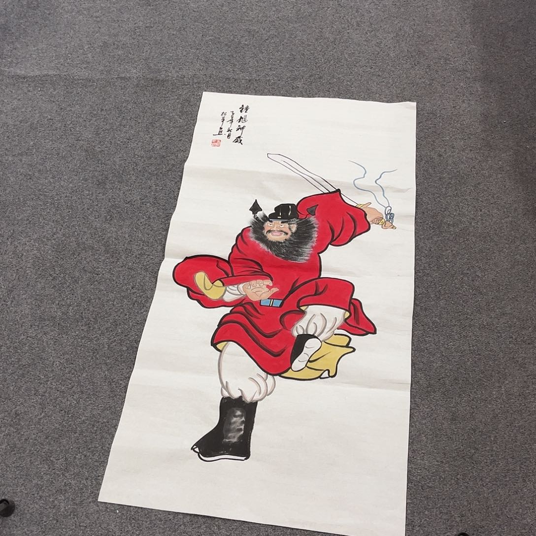 国画D国画单幅任发